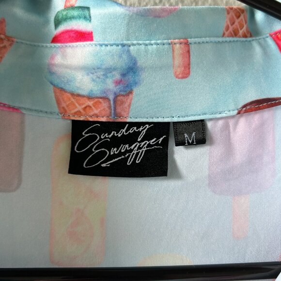 Sunday Swagger Golf Polo Ice Cream Size Medium - Picture 2 of 3